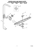 Diagram for 10 - Upper Wash And Rinse Parts