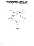 Diagram for 04 - Lower Washarm And Strainer Parts