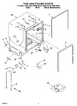 Diagram for 07 - Tub And Frame Parts