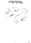 Diagram for 02 - Control Panel Parts