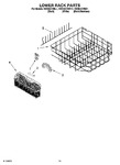 Diagram for 11 - Lower Rack Parts, Optional Parts (not Included)