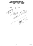 Diagram for 02 - Control Panel Parts