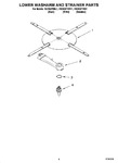 Diagram for 04 - Lower Washarm And Strainer Parts