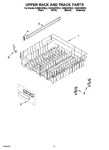 Diagram for 09 - Upper Rack And Track Parts