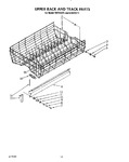 Diagram for 11 - Upper Rack And Track