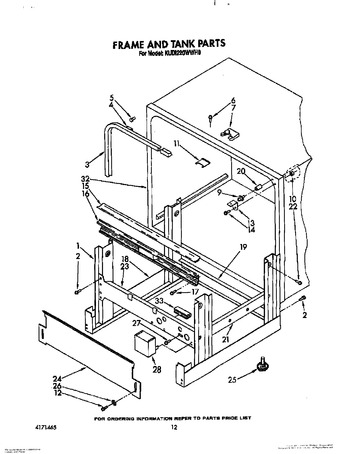 Diagram for KUDI220WWH0