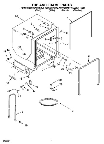 Diagram for KUDK01TKBL0