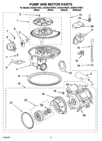 Diagram for KUDK01TKBL1