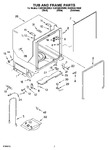 Diagram for 07 - Tub And Frame Parts