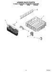 Diagram for 11 - Lower Rack Parts, Optional Parts (not Included)