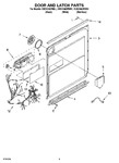 Diagram for 03 - Door And Latch Parts