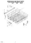 Diagram for 09 - Upper Rack And Track Parts