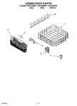 Diagram for 11 - Lower Rack Parts, Optional Parts (not Included)