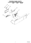 Diagram for 02 - Control Panel Parts