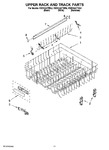 Diagram for 09 - Upper Rack And Track Parts