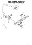 Diagram for 10 - Upper Wash And Rinse Parts