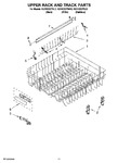 Diagram for 09 - Upper Rack And Track Parts