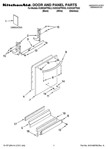 Diagram for KUDK03FTBL2