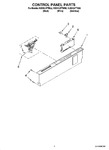 Diagram for 02 - Control Panel Parts