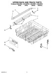 Diagram for 09 - Upper Rack And Track Parts