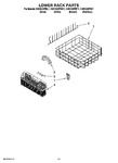 Diagram for 11 - Lower Rack Parts, Optional Parts (not Included)