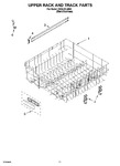 Diagram for 09 - Upper Rack And Track Parts