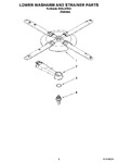 Diagram for 04 - Lower Washarm And Strainer Parts