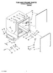 Diagram for 07 - Tub And Frame Parts