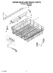 Diagram for 09 - Upper Rack And Track Parts