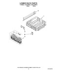 Diagram for 10 - Lower Rack Parts