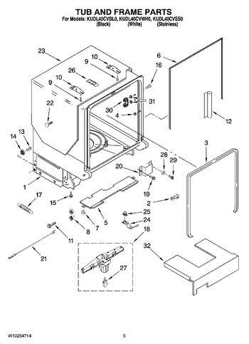 Diagram for KUDL40CVBL0