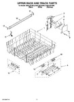 Diagram for 09 - Upper Rack And Track Parts