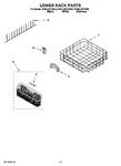 Diagram for 10 - Lower Rack Parts