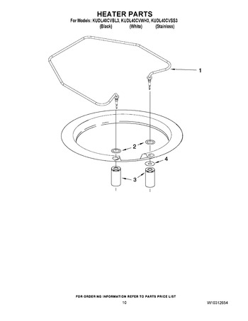 Diagram for KUDL40CVWH3