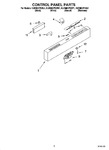 Diagram for 02 - Control Panel Parts