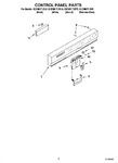 Diagram for 02 - Control Panel Parts