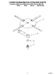 Diagram for 04 - Lower Washarm And Strainer Parts