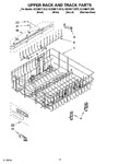 Diagram for 09 - Upper Rack And Track Parts