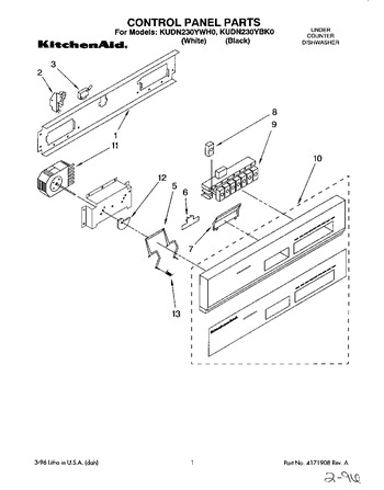 Diagram for KUDN230YWH0