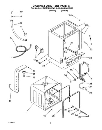 Diagram for KUDN230YWH0