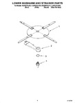 Diagram for 04 - Lower Washarm And Strainer Parts