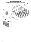 Diagram for 10 - Lower Rack Parts