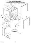 Diagram for 07 - Tub And Frame Parts