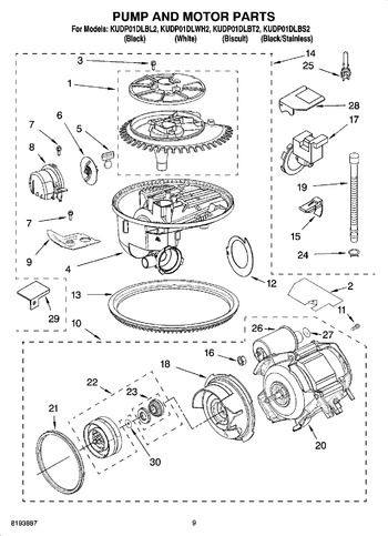 Diagram for KUDP01DLBT2