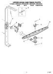 Diagram for 11 - Upper Wash And Rinse Parts