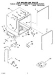 Diagram for 07 - Tub And Frame Parts