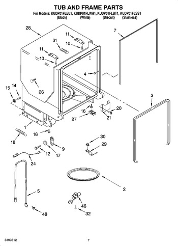 Diagram for KUDP01FLWH1