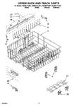 Diagram for 09 - Upper Rack And Track Parts