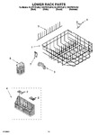 Diagram for 10 - Lower Rack Parts