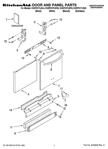 Diagram for KUDP01FLBT3